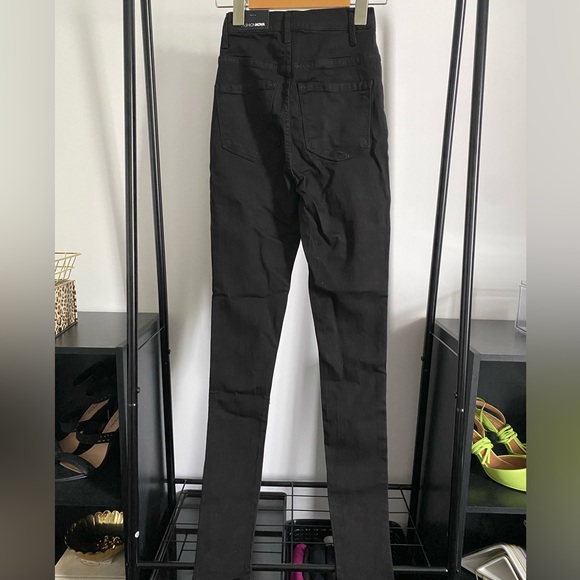 Fashion Nova High Waisted Black Jeans - Picture 2 of 3